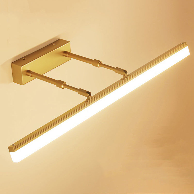 Miroir mural réglable Lumière Vide intérieure Lumière Lumière de chambre à coucher