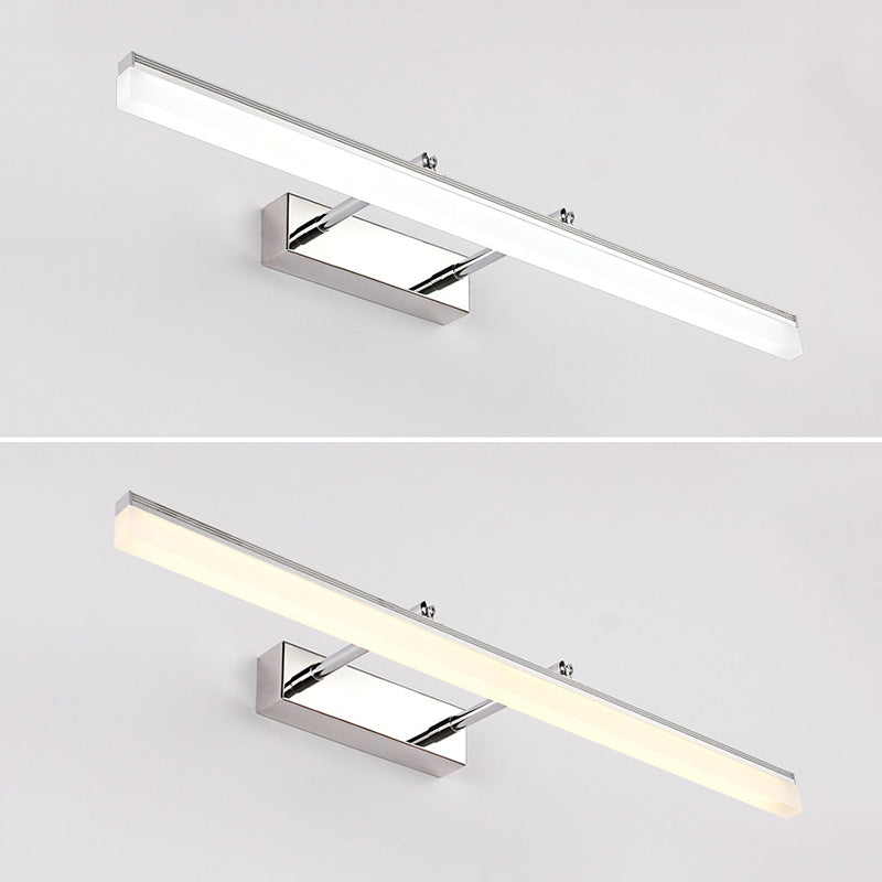 Miroir mural réglable Lumière Vide intérieure Lumière Lumière de chambre à coucher