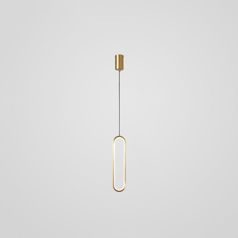 Aluminium -LED LED Linear anheizt Licht im modernen kreativen Stil Kieselgel Deckenleuchte für Wohnzimmer