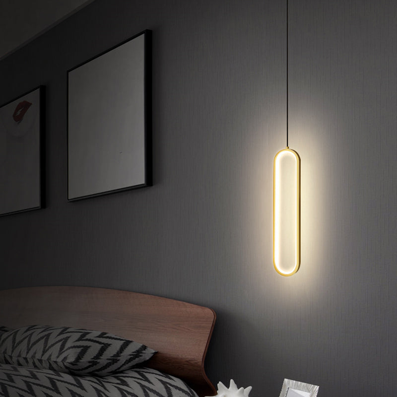 Aluminium -LED LED Linear anheizt Licht im modernen kreativen Stil Kieselgel Deckenleuchte für Wohnzimmer