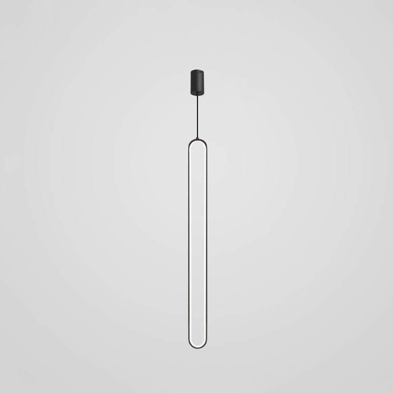 Aluminium -LED LED Linear anheizt Licht im modernen kreativen Stil Kieselgel Deckenleuchte für Wohnzimmer