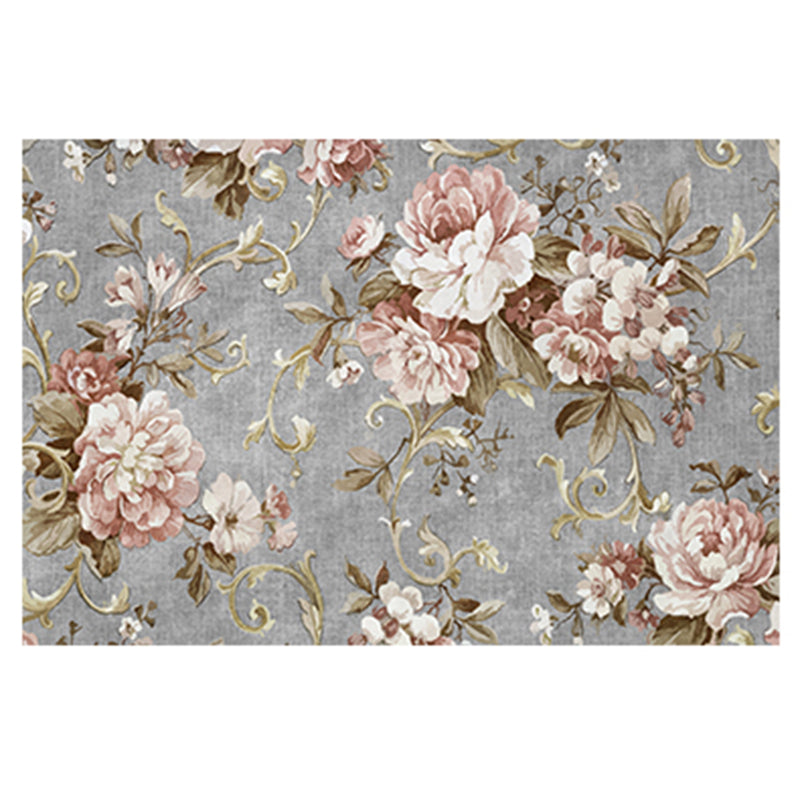 Tapis imprimé à l'encre orientale, couleurs mélangées, en Polyester, avec envers antidérapant, pour la décoration de la maison