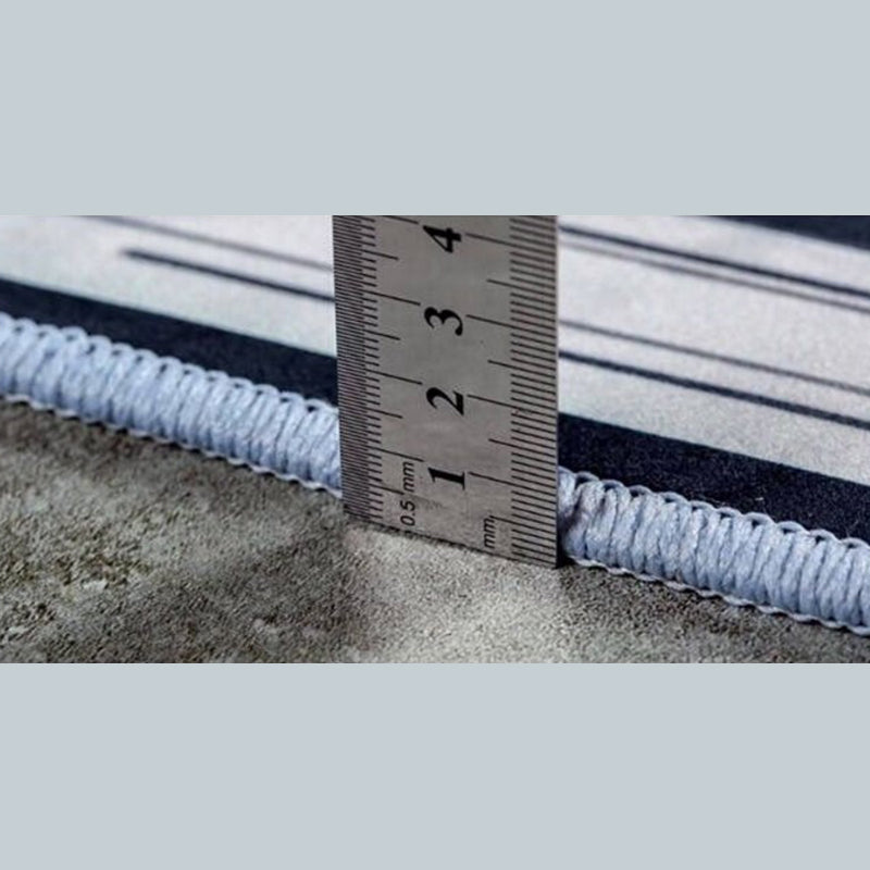 Yellow Tone Luxury Area Rug Polyester Marbling Print Rug Non-Slip Backing Indoor Rug for Living Room