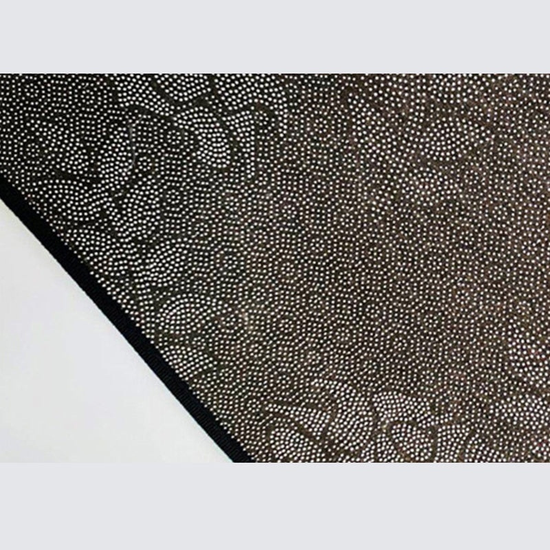 Decorative Geometrical Design Area Rug Funky Contemporary Area Carpet Polyester Non-Slip Backing Rug for Living Room