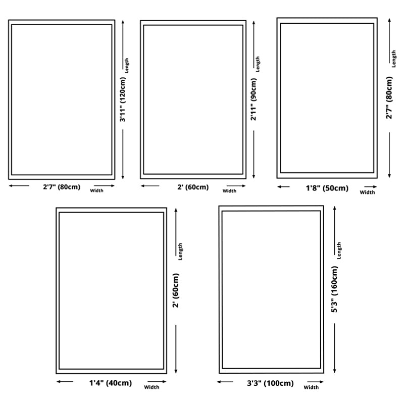 Simplicity Geometry Design Indoor Rug Soft Contemporary Polyester Carpet Rectangle Stain Resistant Carpet for Home Decor