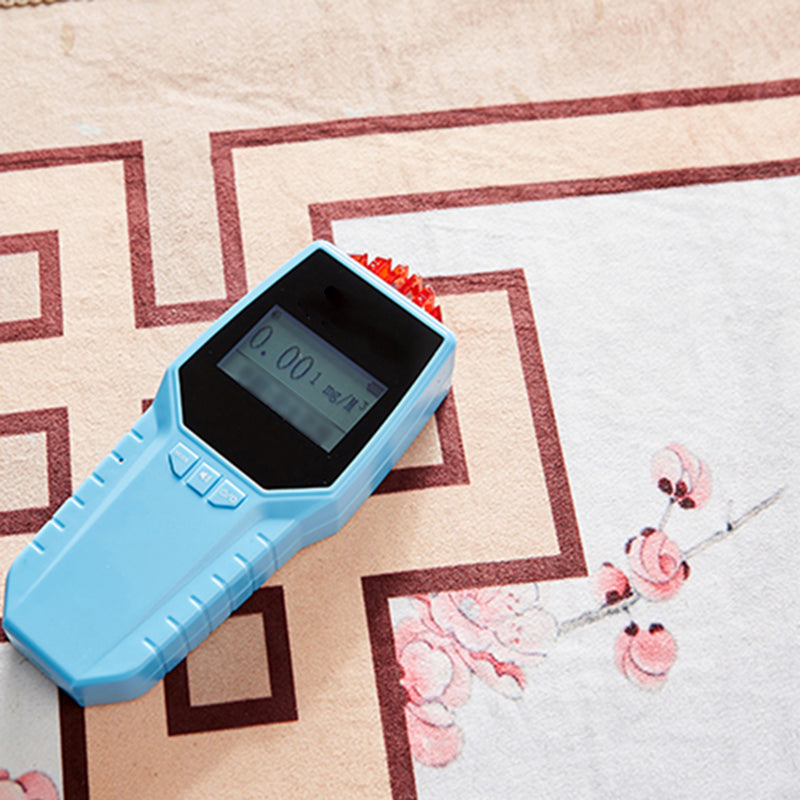 Light Color Distressed Area Carpet Polyester Antique Print Indoor Rug Anti-Slip Backing Carpet for Living Room