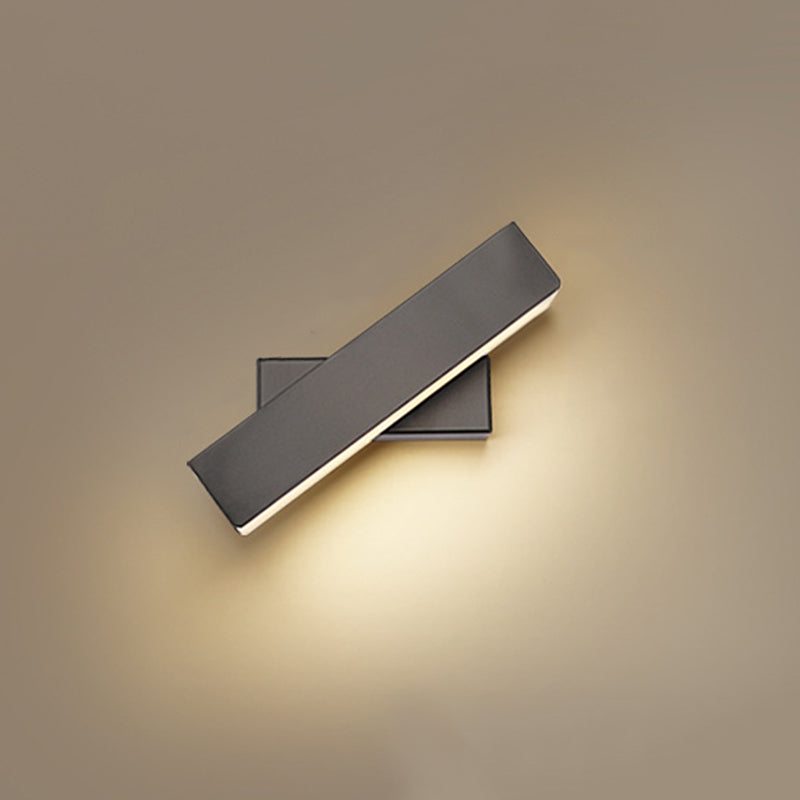 Luz LED LED rotatable ajustable de pared moderna para la sala de estudio de dormitorio