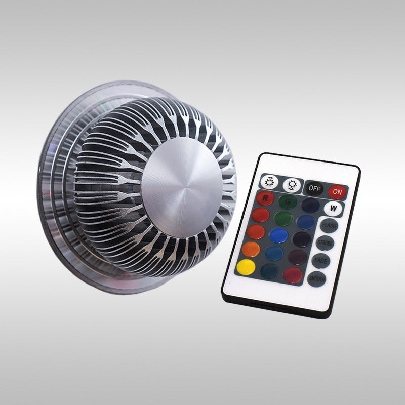 Modern Style Indoor RGB Wall Lamp Sunflower Shaped Aluminum Ambiance Decorative LED Sconce Light for Restaurants Bar