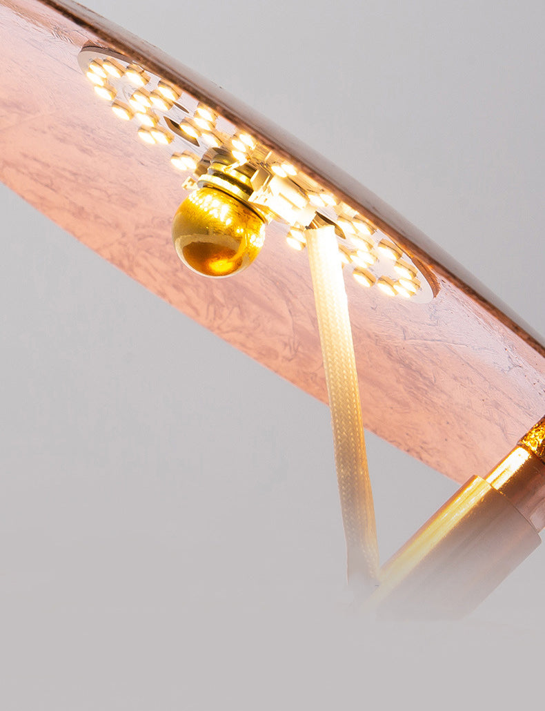 Estilo nórdico Rotable Solar Eclipse Splipse Splipe Metal Metal Redone Red Red Cull Moon Lámpara de montaje para dormitorio para dormitorio