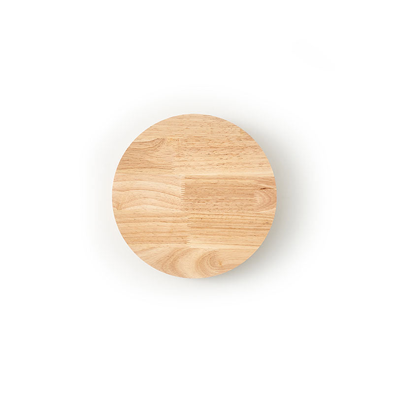 Runde Wandlampen moderne Einfachheit Holzwandleuchten für Wohnzimmer