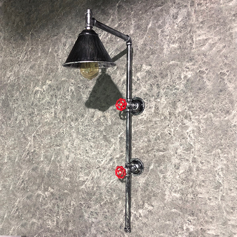 Válvula de agua Metal Diconce Lighting Restaurante de estilo industrial Restaurante Montaje de pared Luz de lámpara