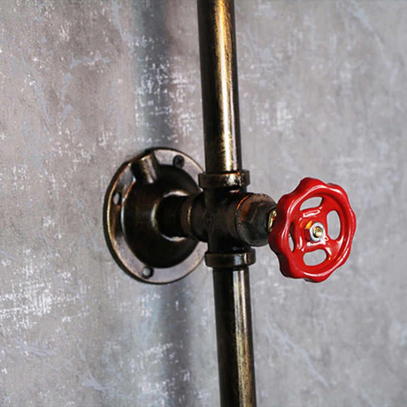 Válvula de agua Metal Diconce Lighting Restaurante de estilo industrial Restaurante Montaje de pared Luz de lámpara