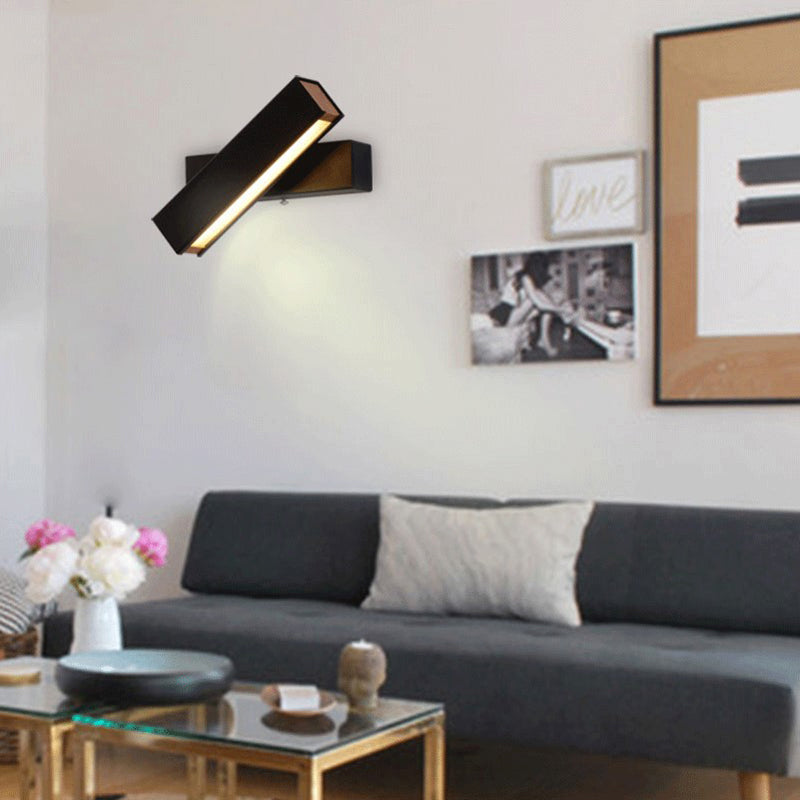 Moderne verstellbare Wandleuchten rotatierbarer LED -Lichtraum Innenleuchtung