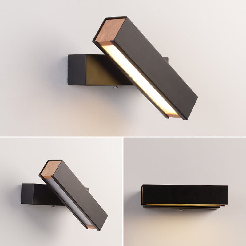 Moderne verstellbare Wandleuchten rotatierbarer LED -Lichtraum Innenleuchtung