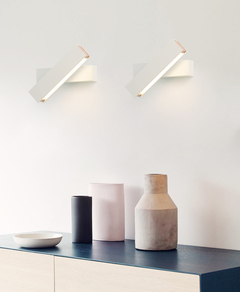 Moderne verstellbare Wandleuchten rotatierbarer LED -Lichtraum Innenleuchtung