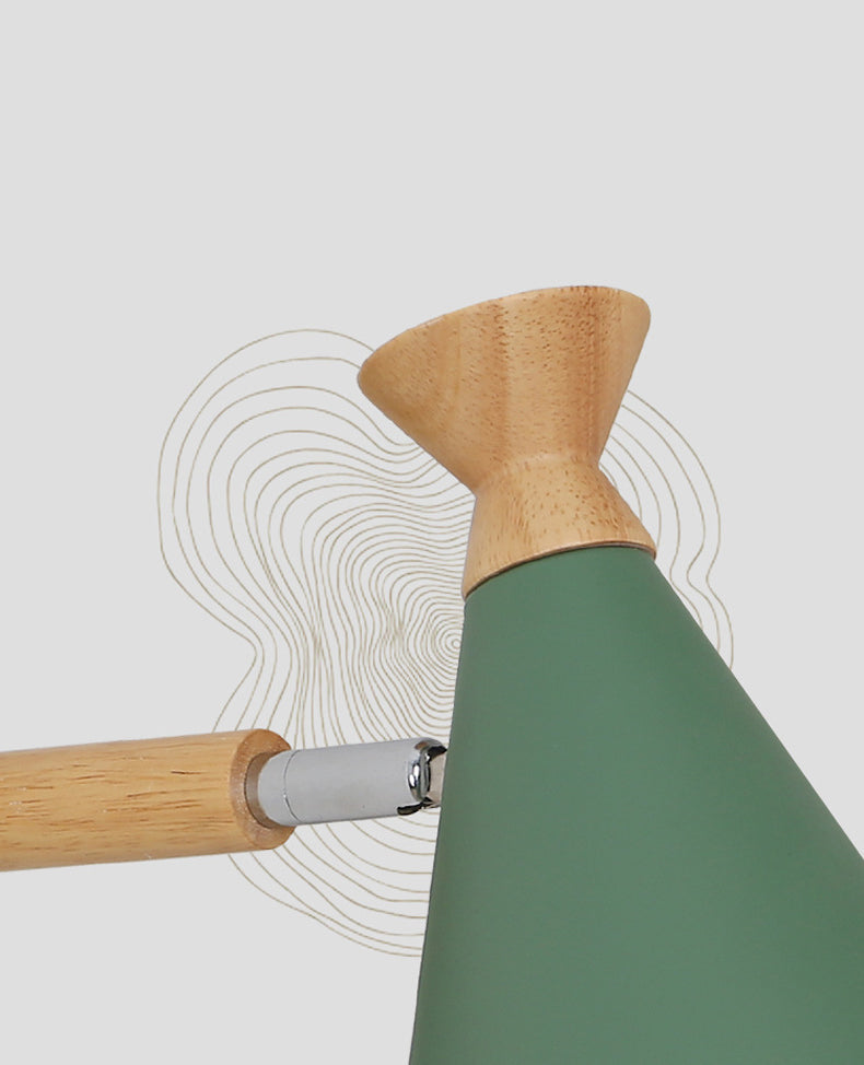 Cone Shaped Wall Mounted Light Nordic Metal Wall Mounted Light Fixture for Bedroom