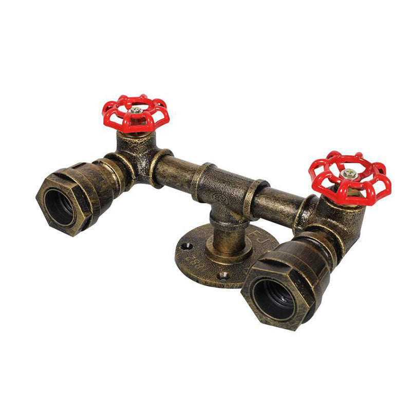 Illuminazione con pale sconce a 2 co-teaggio Luce montata a parete metallica industriale per il ristorante