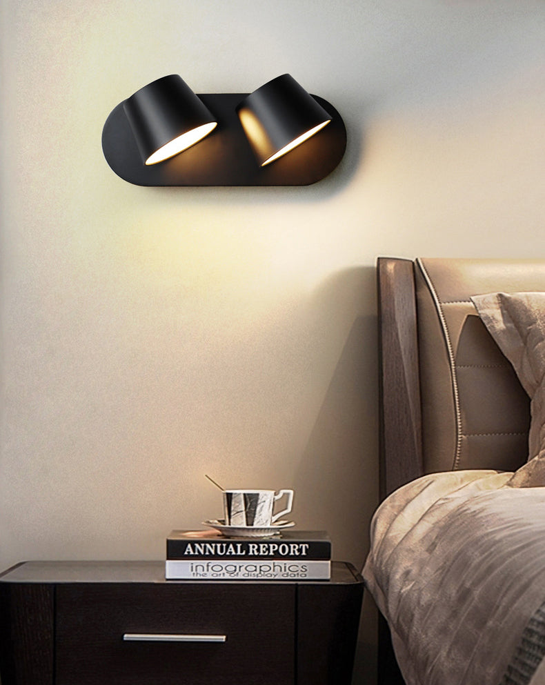 Lámpara de lectura ajustable de ángulo Lámpara de lectura de estilo LED de estilo LED para dormitorio