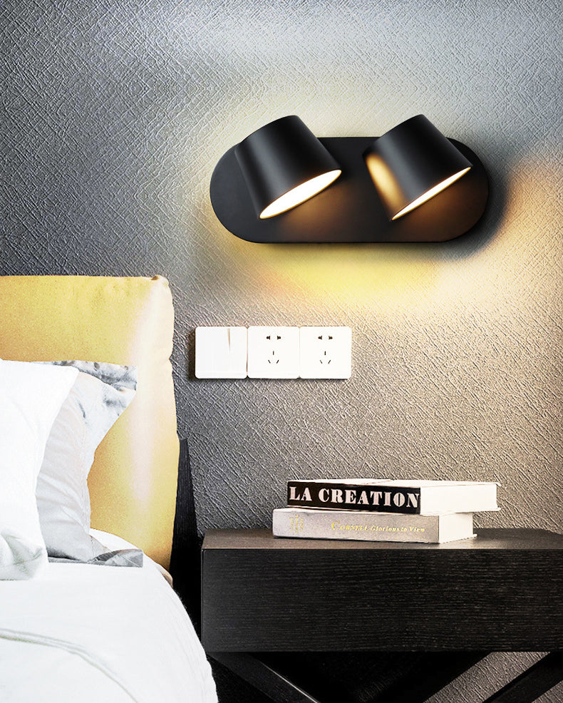 Lámpara de lectura ajustable de ángulo Lámpara de lectura de estilo LED de estilo LED para dormitorio