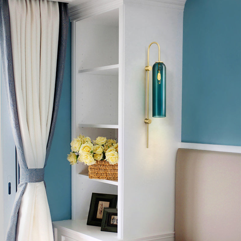 1 luminaire mural en verre clair