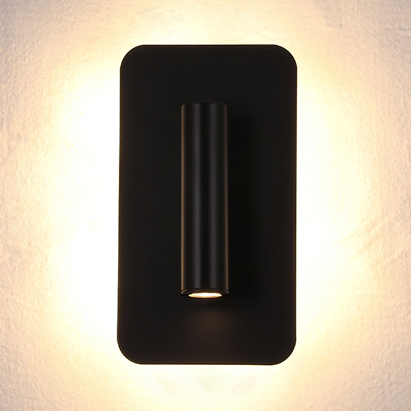 Modern Style Aluminum Wall Mount Lamp Bedroom Bedroom Wall Lighting Fixture with 1 Spotlight