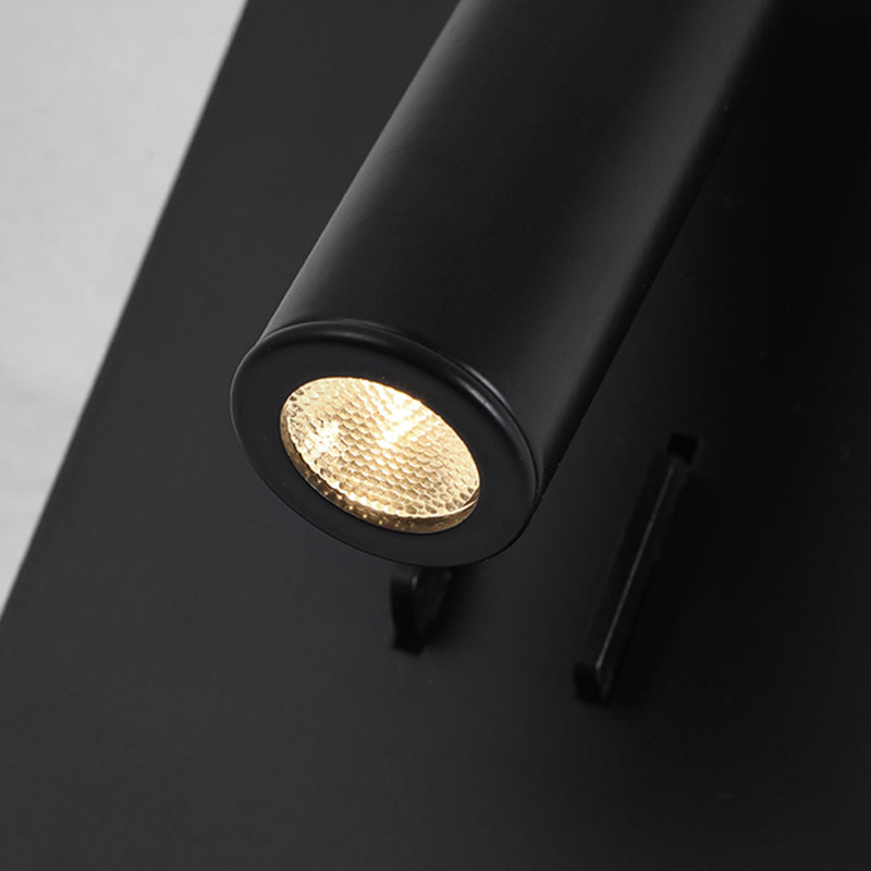 Modern Style Aluminum Wall Mount Lamp Bedroom Bedroom Wall Lighting Fixture with 1 Spotlight