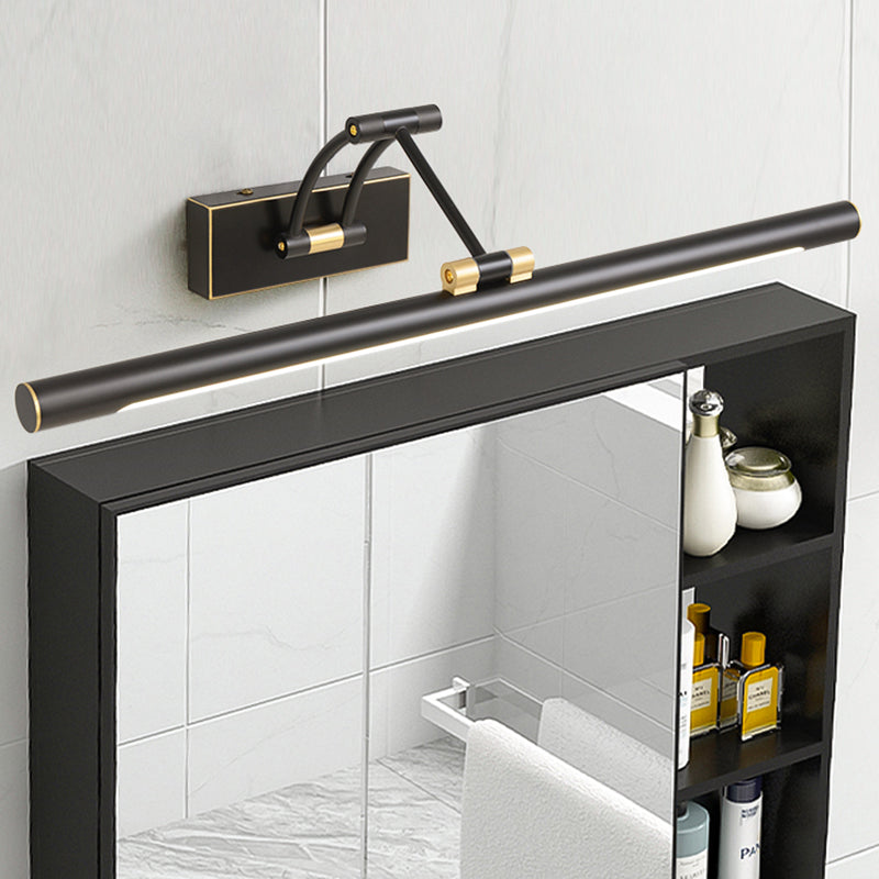 Moderno minimalista in stile cilindrico a parete a parete vanità luci in metallo vanity murale lampade per bagno