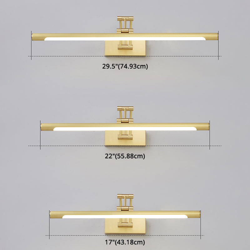 Moderno minimalista in stile cilindrico a parete a parete vanità luci in metallo vanity murale lampade per bagno