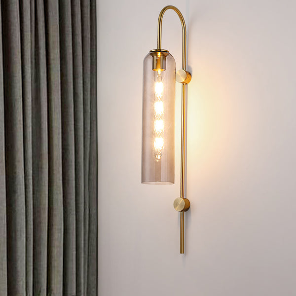 1 luminaire en verre mural lumineux