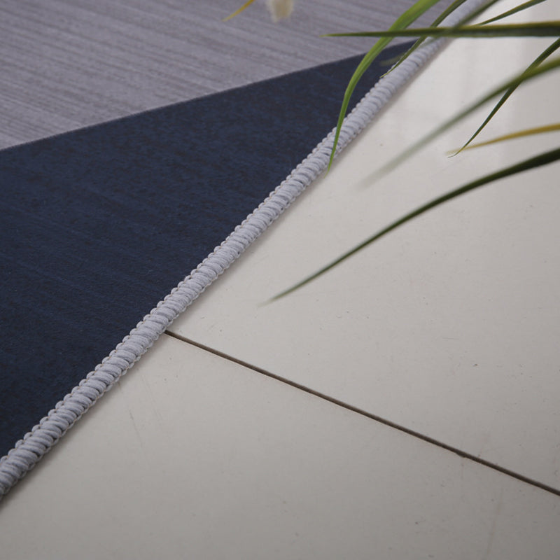 Individuality Graphic Pattern Area Rug Multicolored Modern Trendy Rug Polyester Anti-Slip Backing Carpet for Living Room