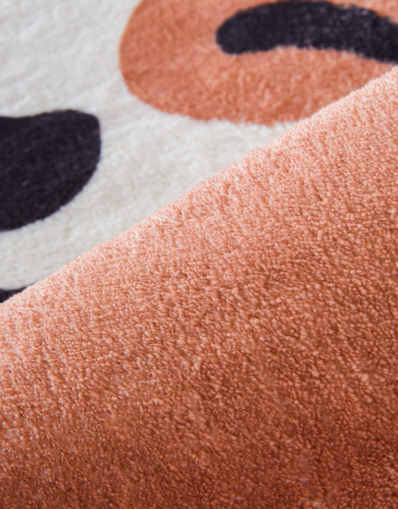 Neuartiger, heller, kräftiger Teppich aus Polyester mit Tiermotiven für den Innenbereich, schmutzabweisender Teppich für die Inneneinrichtung