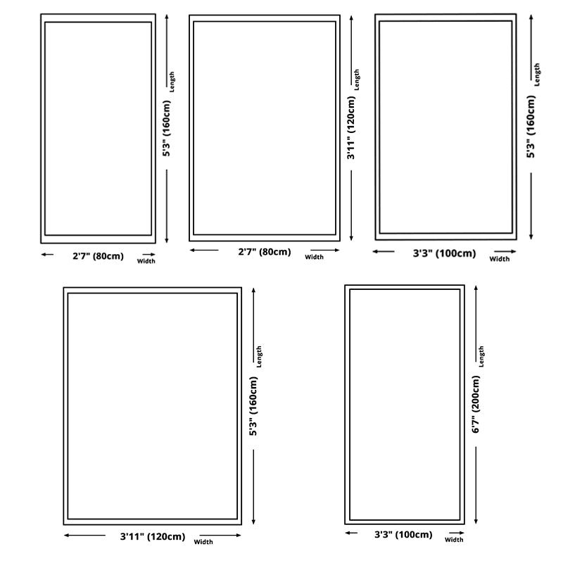 Aesthetic Triangle Design Indoor Rug Simple Contemporary Rectangle Rug Polyester Anti-Slip Backing Carpet for Home Decoration