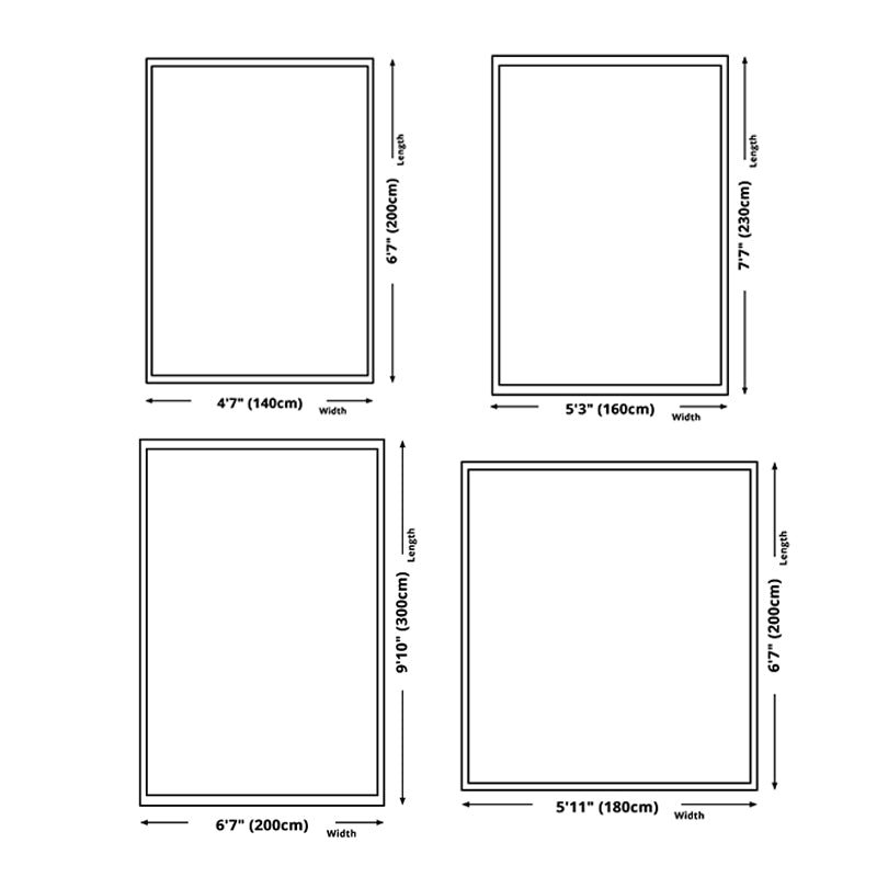 Creative Graphic Design Area Rug Stylish Modern Polyester Rug Rectangle Stain Resistant Area Carpet for Living Room