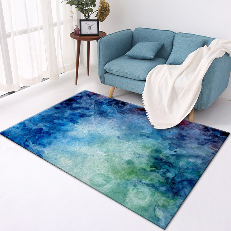 Alfombra artística multicolor de interiores