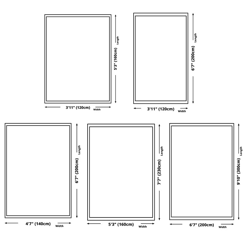 White Tone Home Decoration Carpet Comfort Stripe Printed Area Rug Polyester with Non-Slip Backing Rug