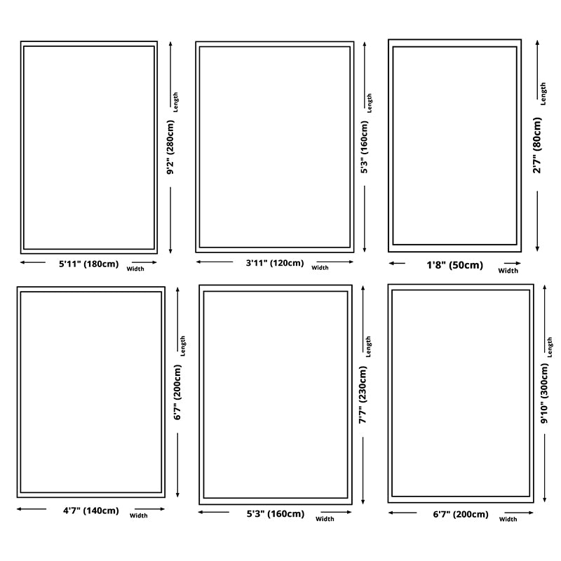 Modern Abstract Ink Painting Rug Individuality Trendy Polyester Carpet Anti-Slip Backing Carpet for Home Decoration