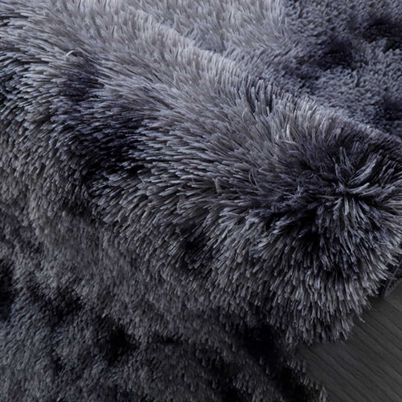 Multicolor Simple Area Carpet Polyester Solid Indoor Rug Anti-Slip Backing Carpet for Living Room