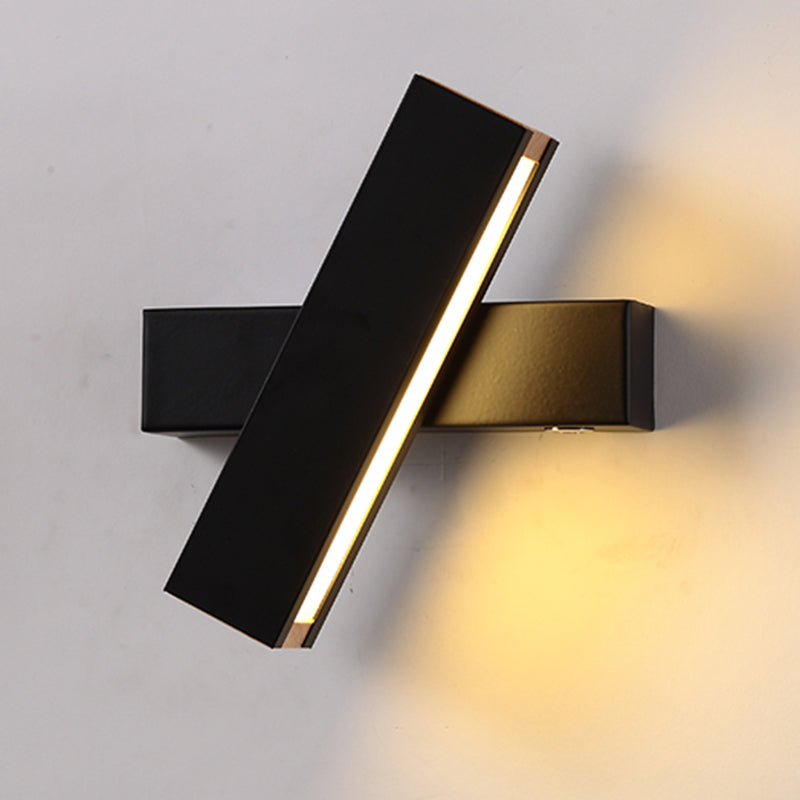 New Modern Wood Wall Lighting Fixture Adjustable Linear Wall Mount Lamp for Living Room