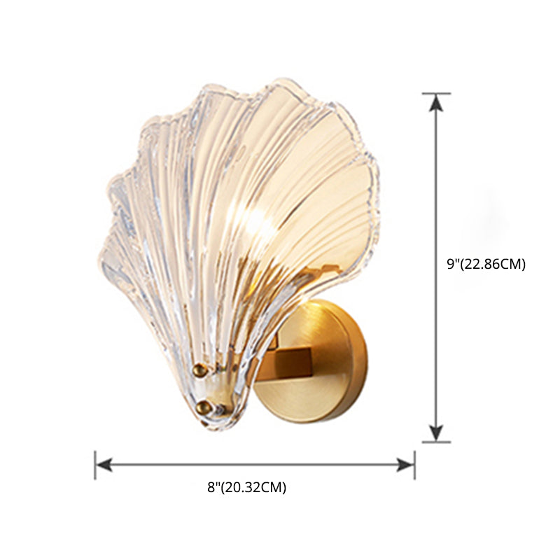 Goldkristall zeitgenössischer Wandleuchten 1-Licht-Jakobsmusch