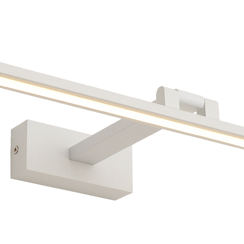 Moderne minimalistische stijl lineaire wandbevestiging verlichtingsarmatuur aluminium wand gemonteerde ijdelheid lichten voor badkamer