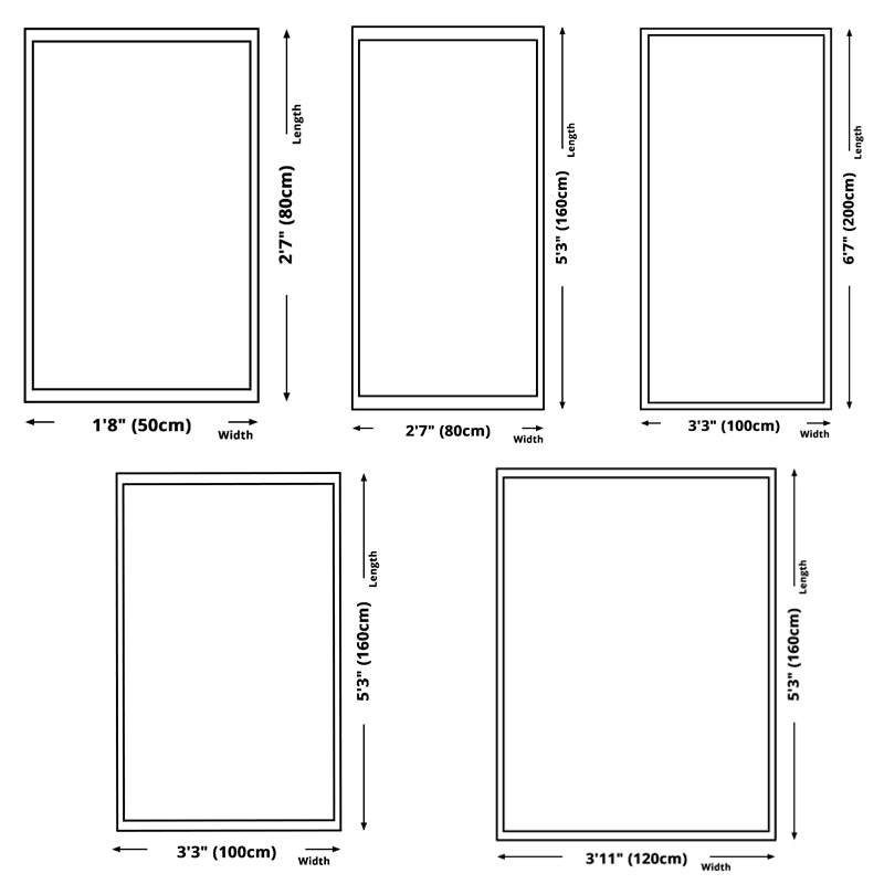 Tapis de conception de géométrie asymétrique esthétique Simplicité moderne Polyester non glissant le tapis intérieur pour la décoration intérieure