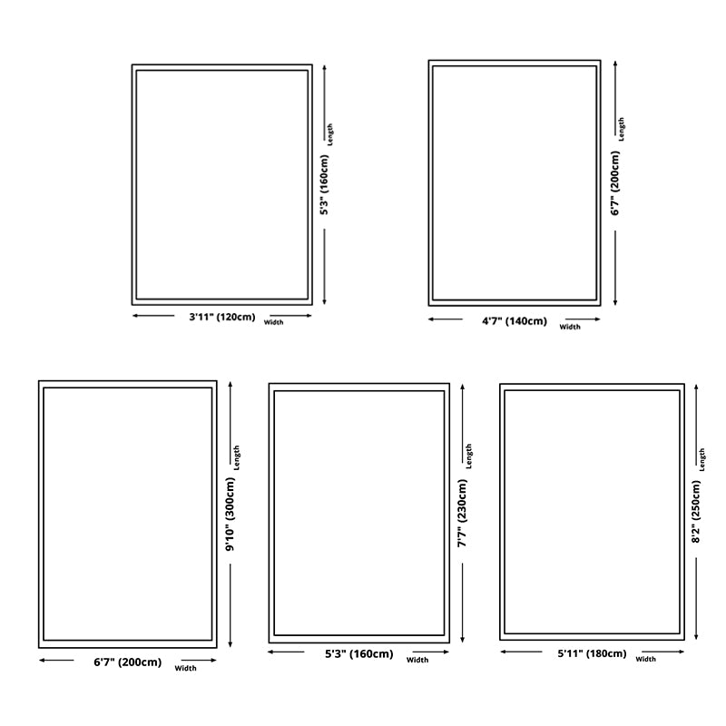 Comfort Geometric Printed Rug Apricot Tone Polyester Area Carpet Non-Slip Backing Rug for Home Decoration