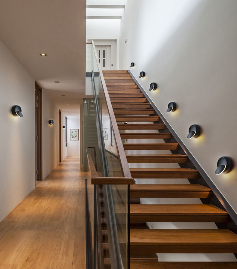 Disk Acrilic Wall Fishtings Fishtures moderno a parete per la camera da letto