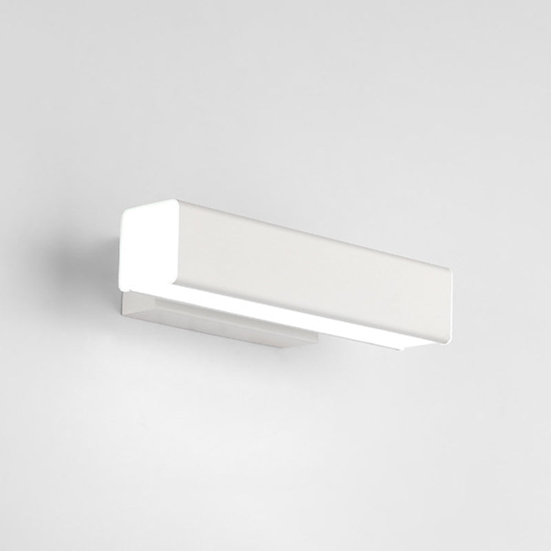 Rectangular Metal Wall Lighting Fixtures Modern Wall Mounted Light Fixture for Bedroom