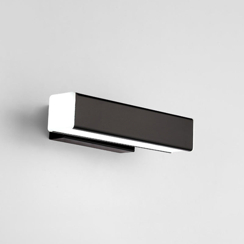 Rectangular Metal Wall Lighting Fixtures Modern Wall Mounted Light Fixture for Bedroom