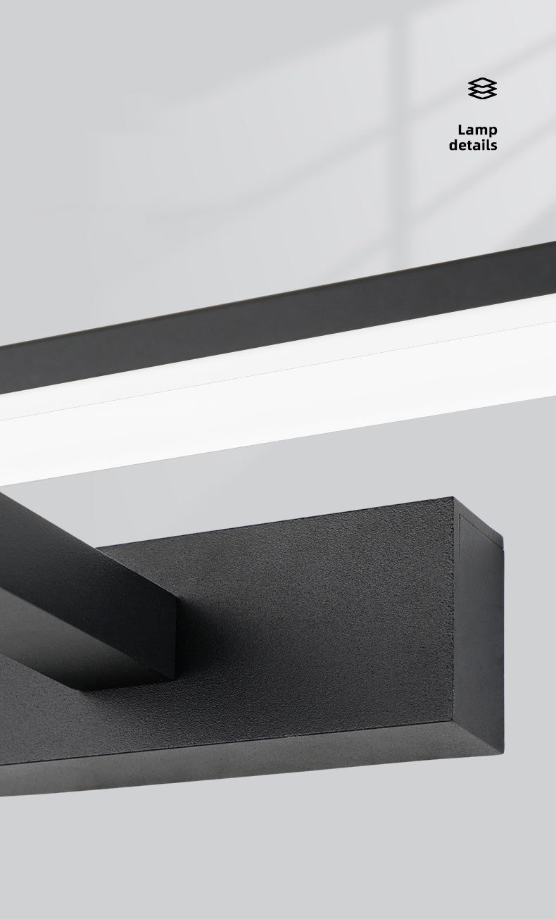 Lineare Waschtischwandleuchte Vintage moderne Einfachheit Plastikwand Wandleuchten für Badezimmer