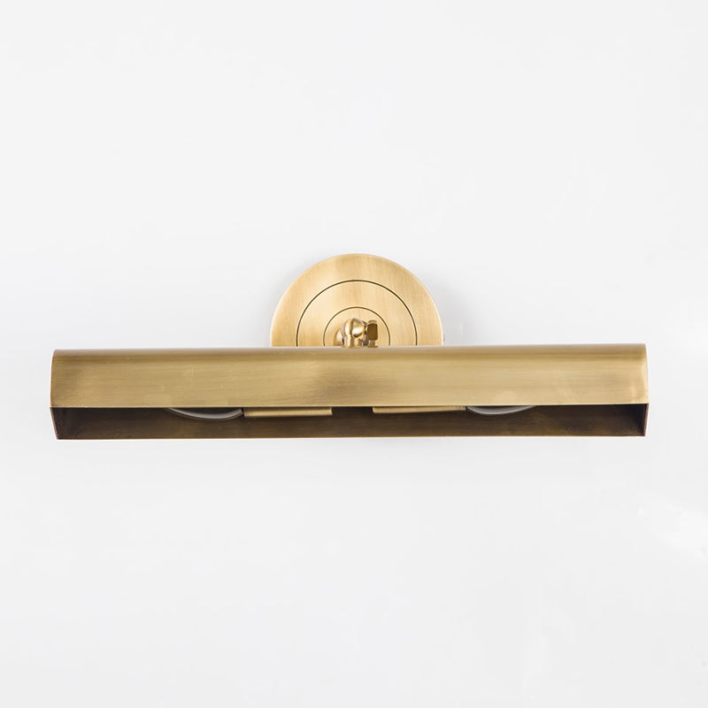 Luce a specchio vanità in ottone in ottone Light da 16 "Luce rettangolare di scarico rettangolare per bagno