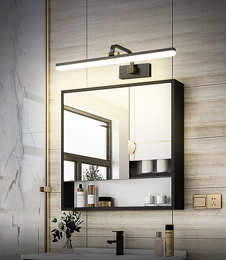 Style minimaliste moderne Séponction murale rationalisée Copper Copper Flush Mount Murce pour la salle de bain