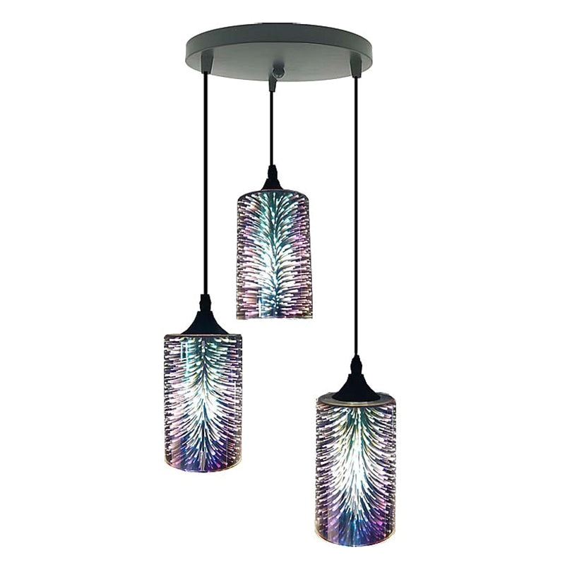 Modern multi -light hanger Creative Glass Light Shop Light Bar Light