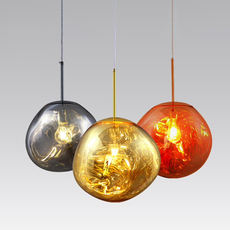 1 Light PVC Pendant Ceiling Lights Modern Pendulum Hanging Pendant Lights for Dining Room